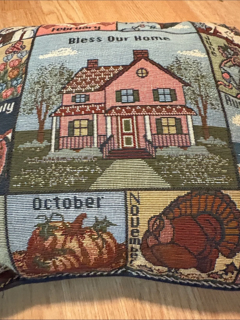 None decorative throw
